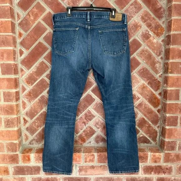 Polo Ralph Lauren Jeans Mens 33 Blue Varick Slim Straight Stretch Denim 33x30 - Picture 2 of 11